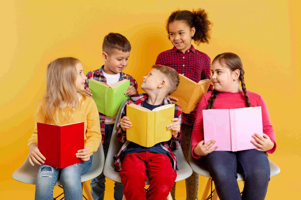 Escolas públicas de Curitiba recebem ações de incentivo à leitura e à escrita-crédito de Freepik