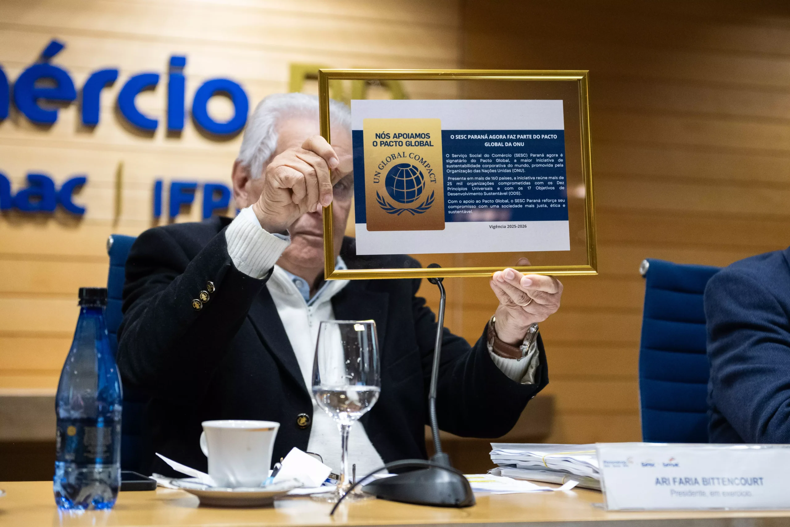 Sesc PR faz parte do Pacto Global da ONU