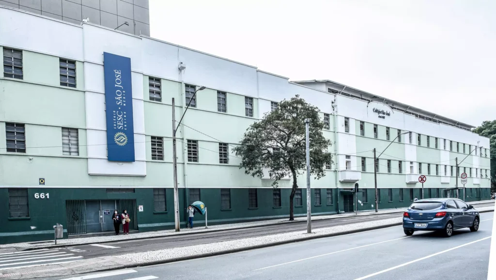 Colégio Sesc São José, em Curitiba/PR Foto: Ivo Lima