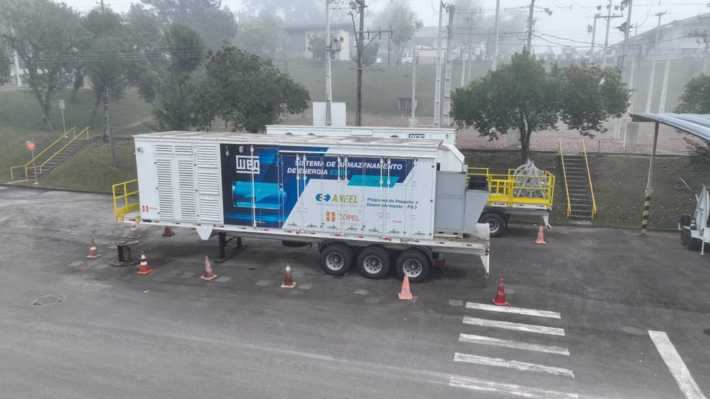 Sistema de Armazenamento de Energia WEG - Polo Atuba - Palmital