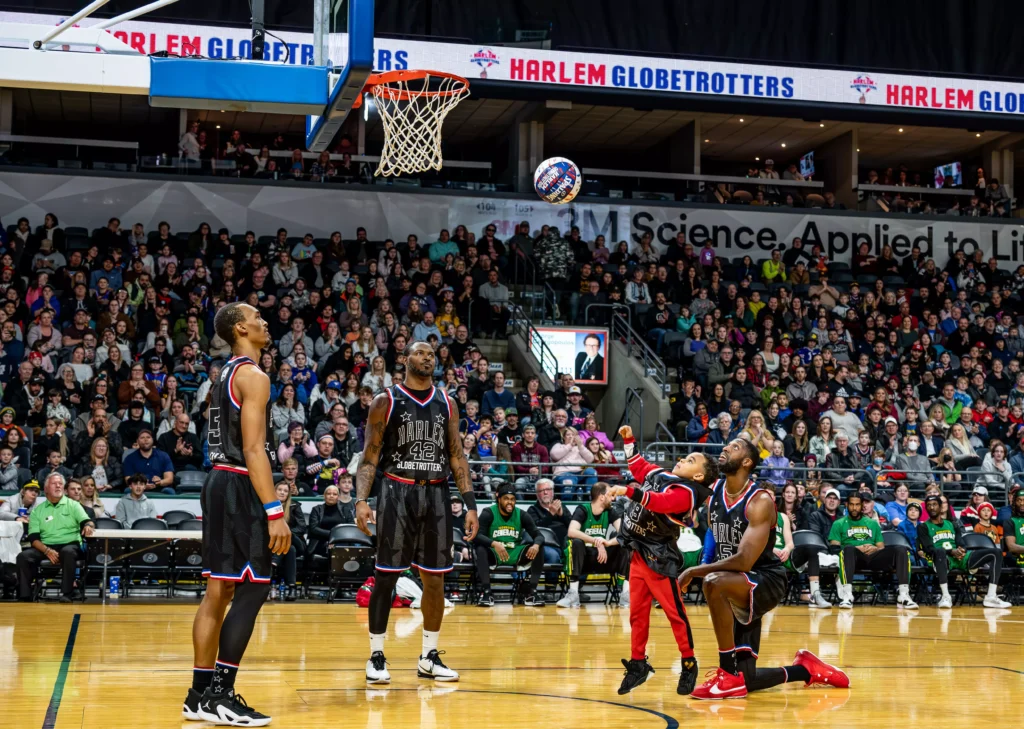 HARLEM GLOBETROTTERS NO PARANÁ Créditos: Divulgação