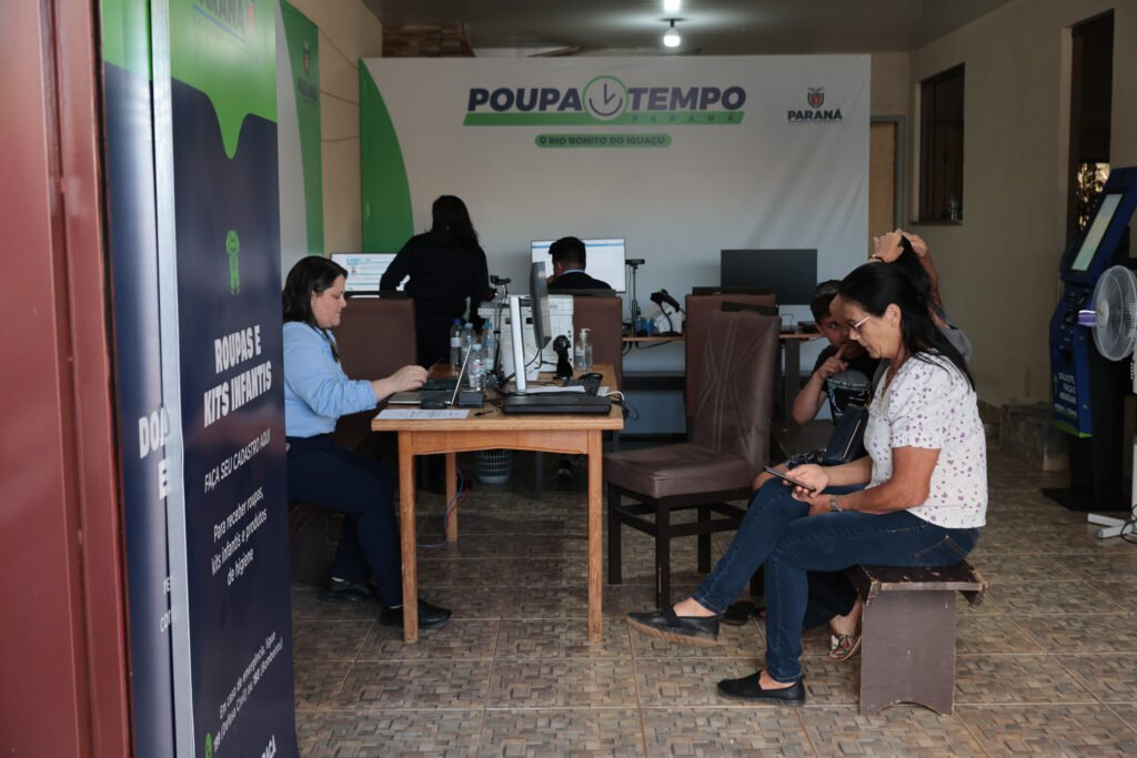 em-quatro-dias,-poupatempo-em-rio-bonito-do-iguacu-atendeu-114-pessoas