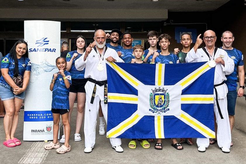 com-apoio-da-sanepar,-atletas-sobem-ao-podio-em-competicao-nacional-de-taekwondo