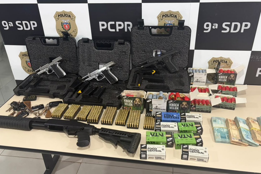 pcpr-apreende-r$-48-mil,-veiculos,-embarcacoes-e-armas-em-operacao-contra-fraude-milionaria
