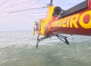 apos-treinamento,-helicoptero-do-corpo-de-bombeiros-ja-esta-de-prontidao-no-litoral