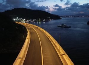 primeiros-testes-de-luz-mostram-como-a-ponte-de-guaratuba-ficara-a-noite