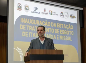 Itaipu e Sanepar inauguram Estação de Tratamento de Esgoto em Itaipulândia