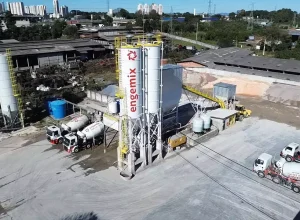 Além da nova central em Curitiba, a Engemix também acaba de inaugurar sua primeira unidade em Ponta Grossa. Divulgação.