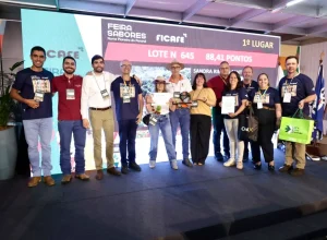 Thomé Lopes Produtora de Congonhinhas, Sandra Ribeiro, venceu na categoria Café Cereja Natural