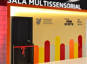 Sala multissensorial da Arena da Baixada