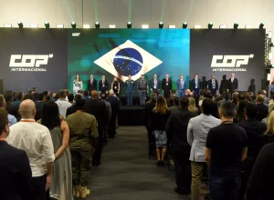 Abertura da última edição do COP Internacional, realizado em 2024, em São Paulo.